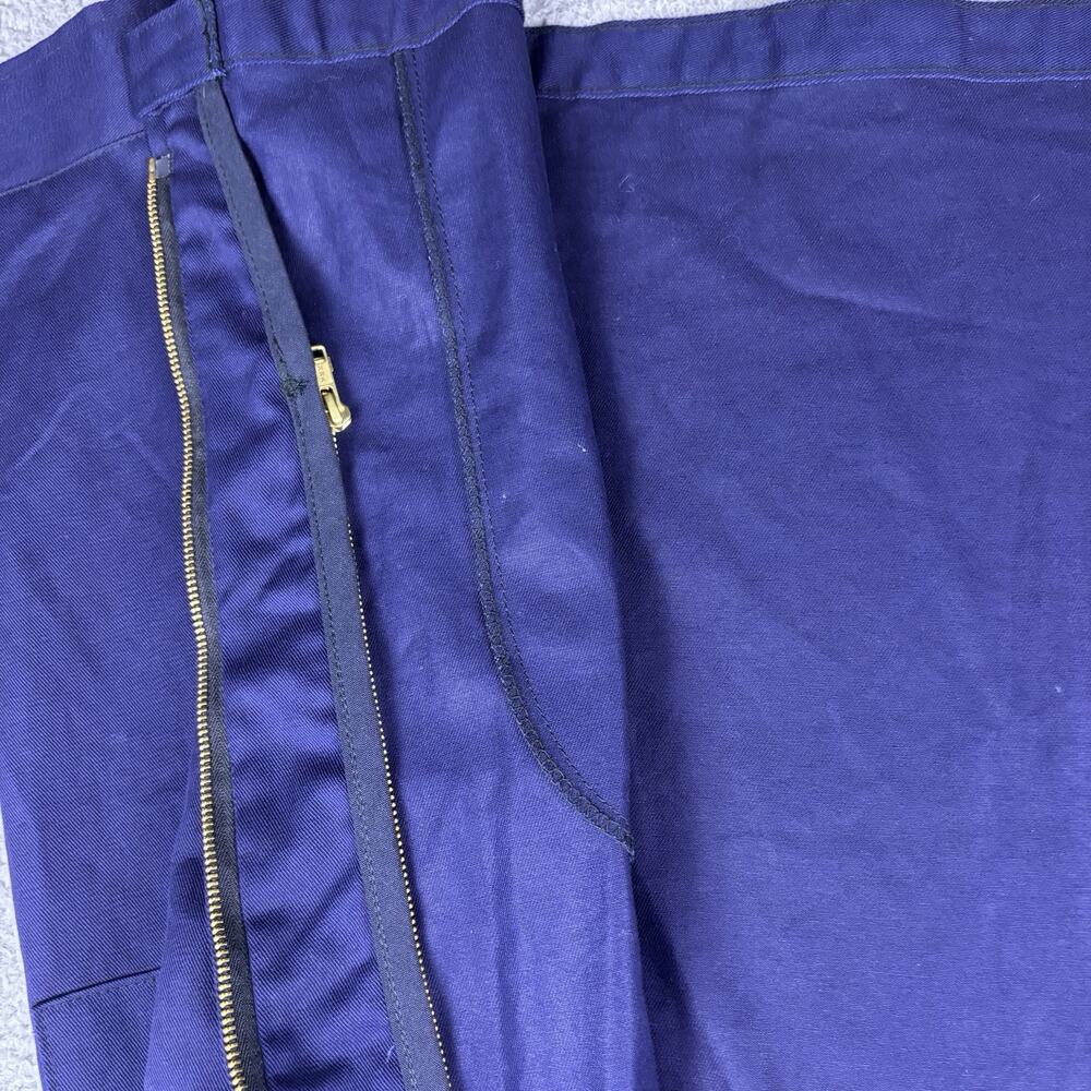 Big Bill Jacket Mens Extra Large Blue FR Indura Flame Resistant Work Wear Navy - Picture 13 of 16